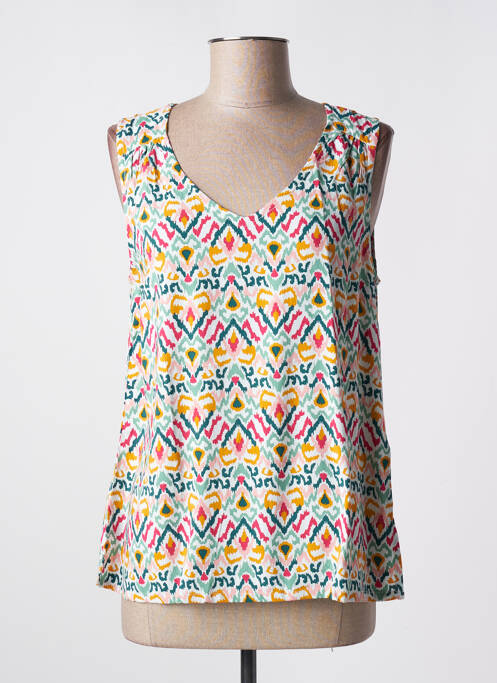 Top alb TRANQUILLO femeie