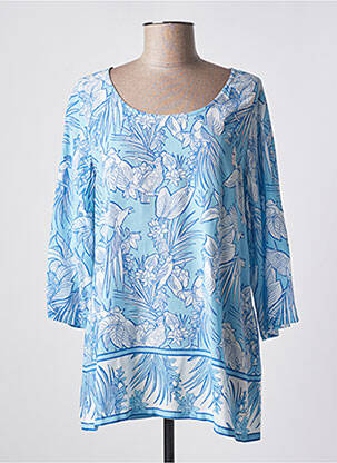 Tunică mâneci lungi albastru AGATHE & LOUISE femeie