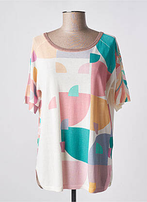 Pulover roz JEI'S BY LETIZIA DENARO femeie