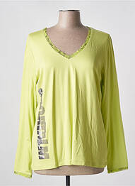 Tricou mâneci lungi mâneci lungi verde SPORTALM femeie