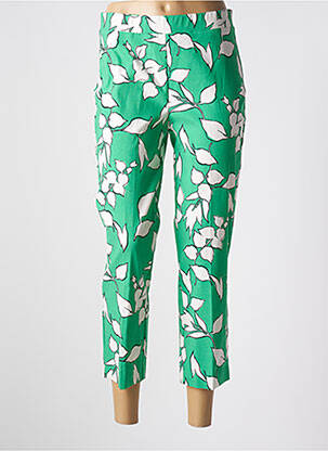 Pantalon 7/8 talie înaltă talie înaltă verde JOSEPH RIBKOFF femeie
