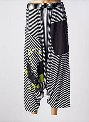 Sarouel buzunare talie înaltă negru LUUKAA femme