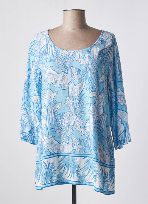 Tunică mâneci lungi albastru AGATHE & LOUISE femeie