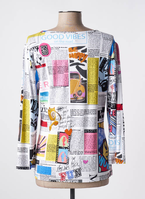 Tricou alb DOLCEZZA femeie