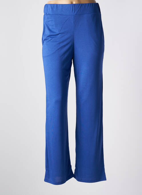 Pantalon drept albastru SCORZZO femeie