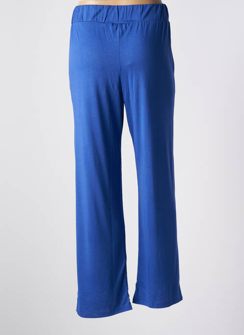 Pantalon drept albastru SCORZZO femeie