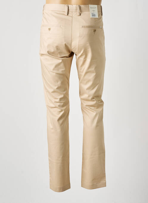 Pantalon chino bej GANT bărbat