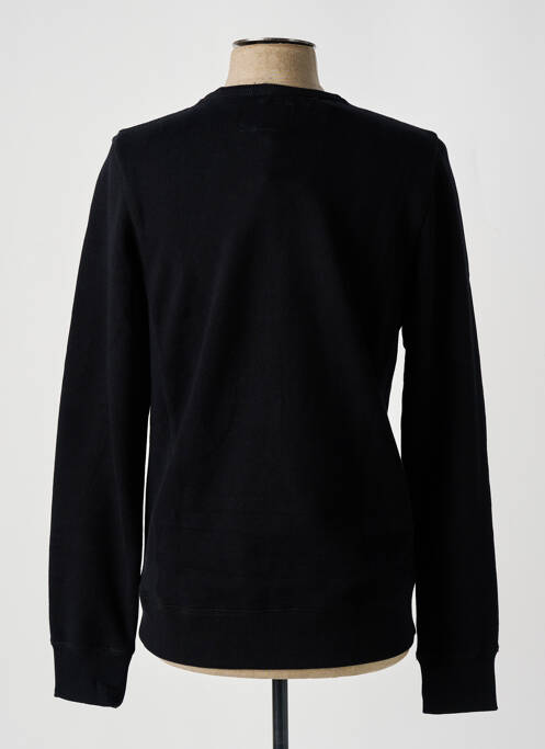 Pulover cu guler înalt negru HERO SEVEN bărbat