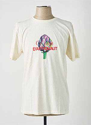 Tricou bej HERO SEVEN bărbat