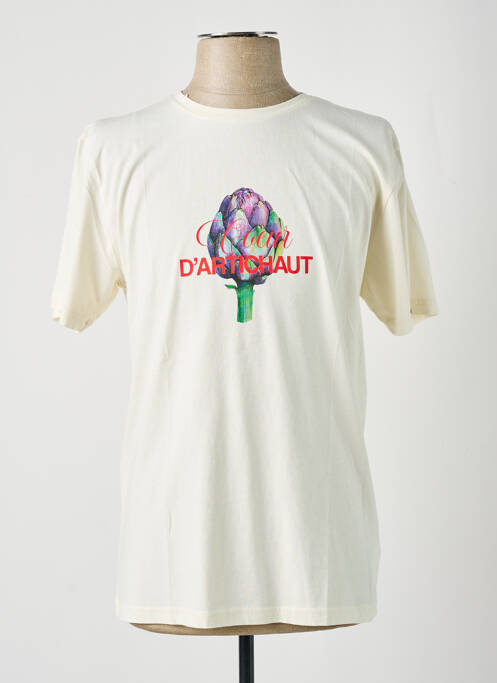 Tricou bej HERO SEVEN bărbat