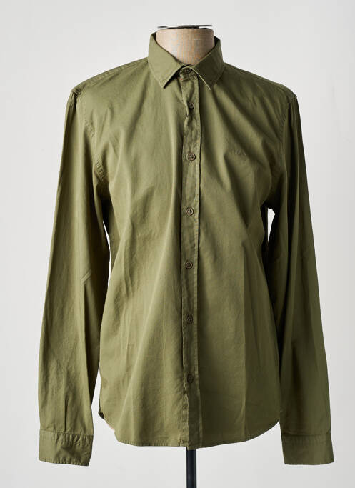 Cămașă cu mâneci lungi verde HERO SEVEN bărbat