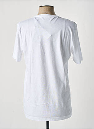 Tricou bio mâneci scurte alb FYNCH-HATTON bărbat