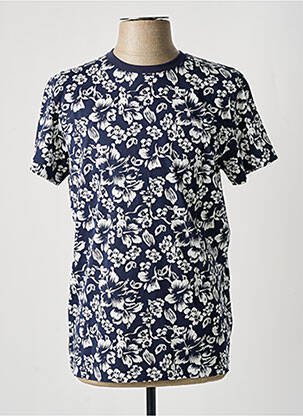 Tricou croială cambrată mâneci scurte albastru GANT bărbat