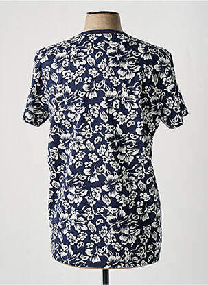Tricou croială cambrată mâneci scurte albastru GANT bărbat