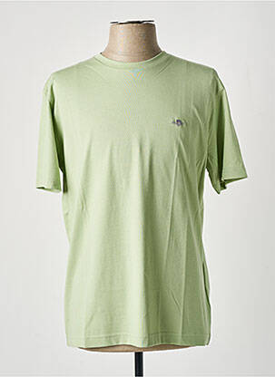 Tricou broderie mâneci scurte verde GANT bărbat