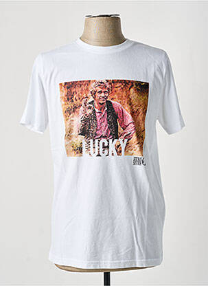 Tricou alb HERO SEVEN bărbat