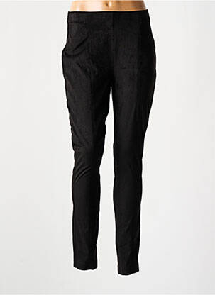 Pantalon slim talie înaltă talie înaltă negru ONLY femeie