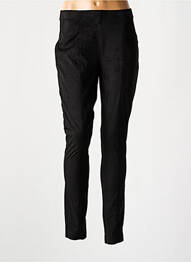 Pantalon slim talie elastică talie înaltă negru ONLY femeie