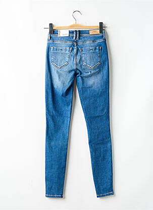 Blugi skinny elasticitate talie joasă albastru ONLY femeie