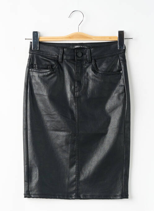 Fustă midi negru ONLY femeie