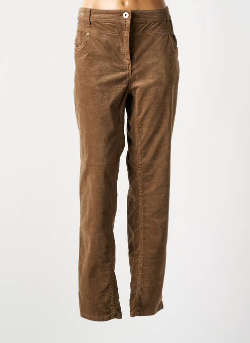 Pantalon slim maro CECIL femeie