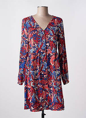 Rochie scurtă croială fluidă mâneci lungi albastru ONLY femeie