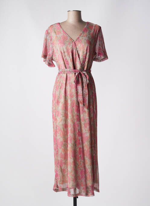 Rochie lungă roz ONLY femeie