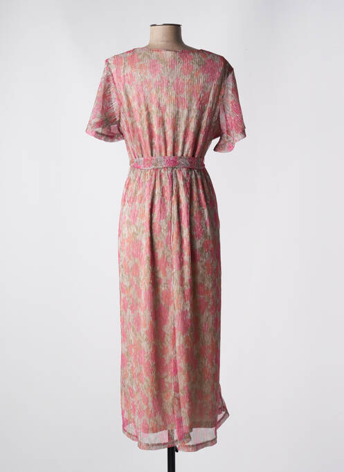 Rochie lungă roz ONLY femeie