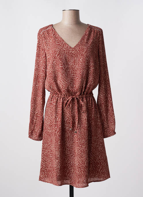 Rochie midi maro ONLY femeie