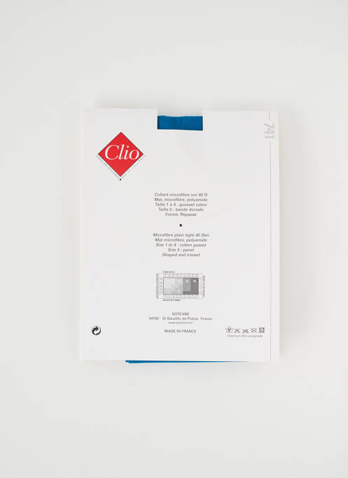 Colanți albastru CLIO femeie