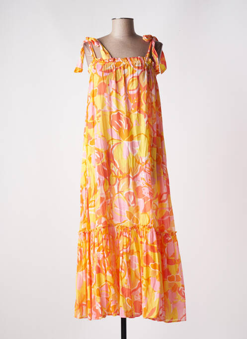 Rochie lungă portocaliu L'ATELIER D'ANNA femeie