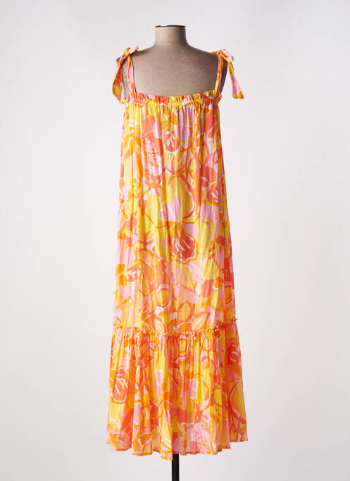 Rochie lungă portocaliu L'ATELIER D'ANNA femeie