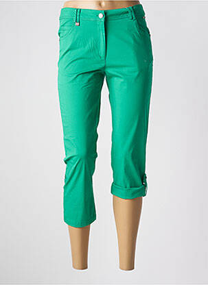 Pantalon trei sferturi verde AGATHE & LOUISE femeie