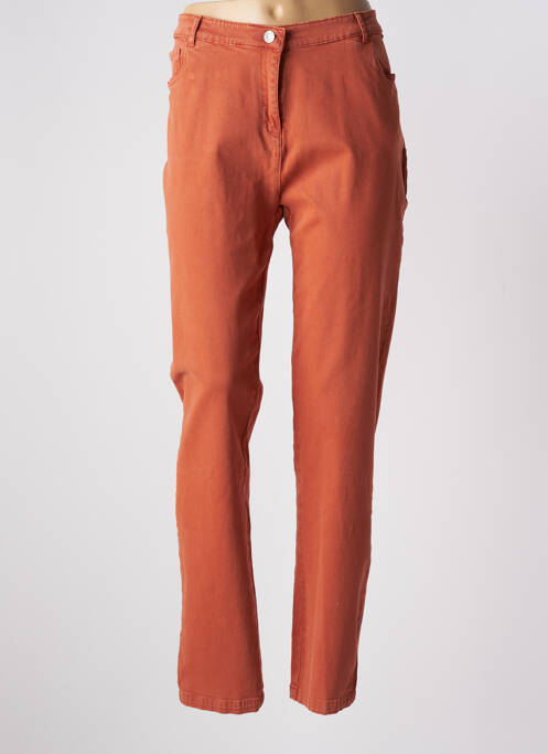 Pantalon slim portocaliu AGATHE & LOUISE femeie