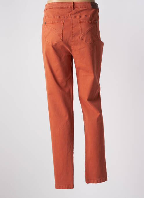 Pantalon slim portocaliu AGATHE & LOUISE femeie