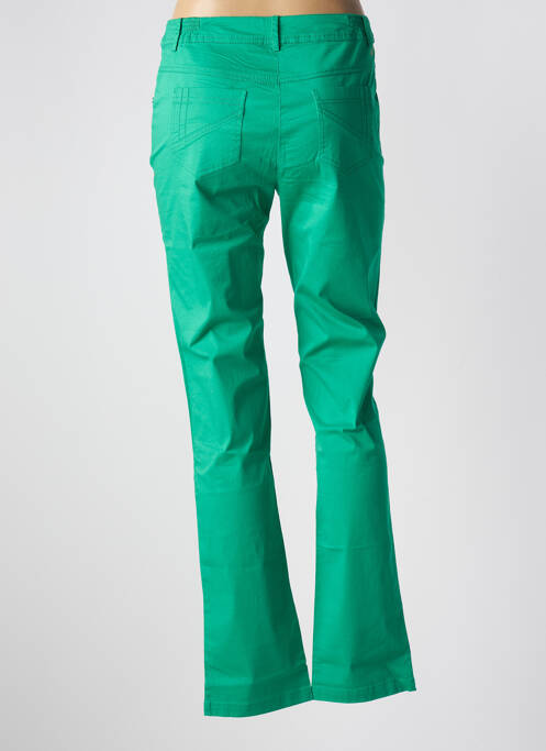 Pantalon drept verde AGATHE & LOUISE femeie