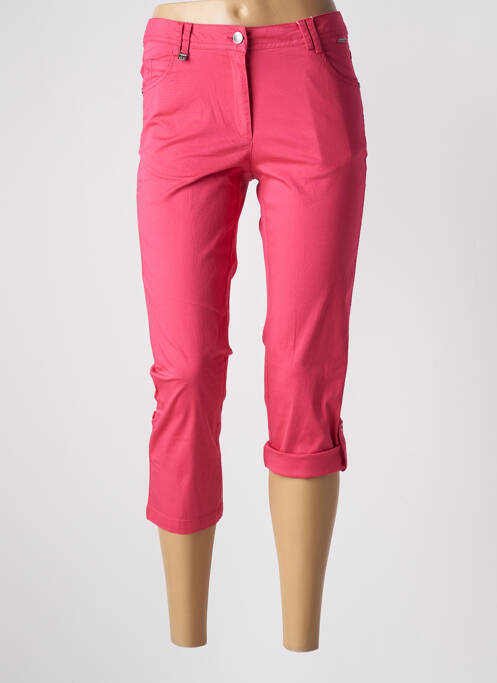 Pantalon trei sferturi roz AGATHE & LOUISE femeie