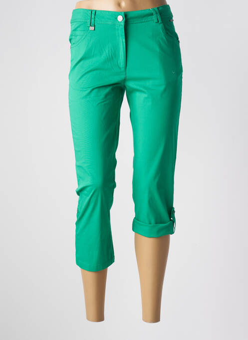 Pantalon trei sferturi verde AGATHE & LOUISE femeie