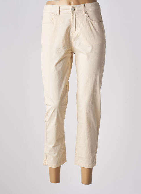 Pantalon trei sferturi bej S.QUISE femeie