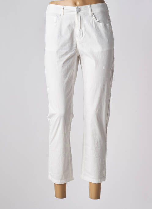 Pantalon trei sferturi alb S.QUISE femeie