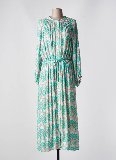 Rochie lungă verde SEE U SOON femeie