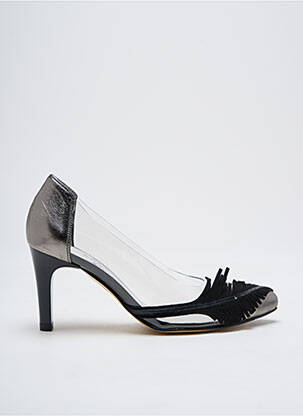 Pantofi cu toc argintiu AZUREE femeie