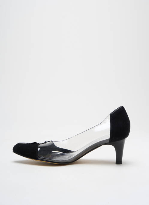 Pantofi cu toc negru AZUREE femeie