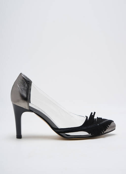 Pantofi cu toc argintiu AZUREE femeie