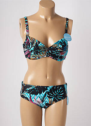 Costum de baie din două piese negru OLYMPIA femeie