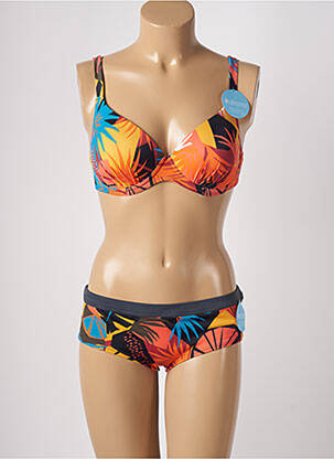 Costum de baie din două piese portocaliu OLYMPIA femeie