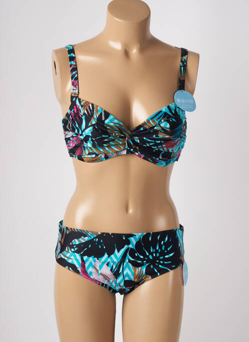 Costum de baie din două piese negru OLYMPIA femeie