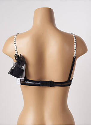 Sutien efect material satinat top triunghiuri alb MARIE JO femeie