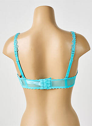Sutien efect material satinat top sutien modelat albastru MARIE JO femeie