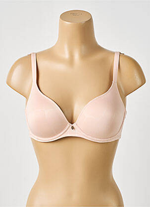 Sutien efect material satinat top sutien modelat roz MARIE JO femeie